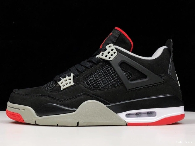 Kicktheory 4 RETRO CEMENT JORDAN BLACK 308497-060 0813